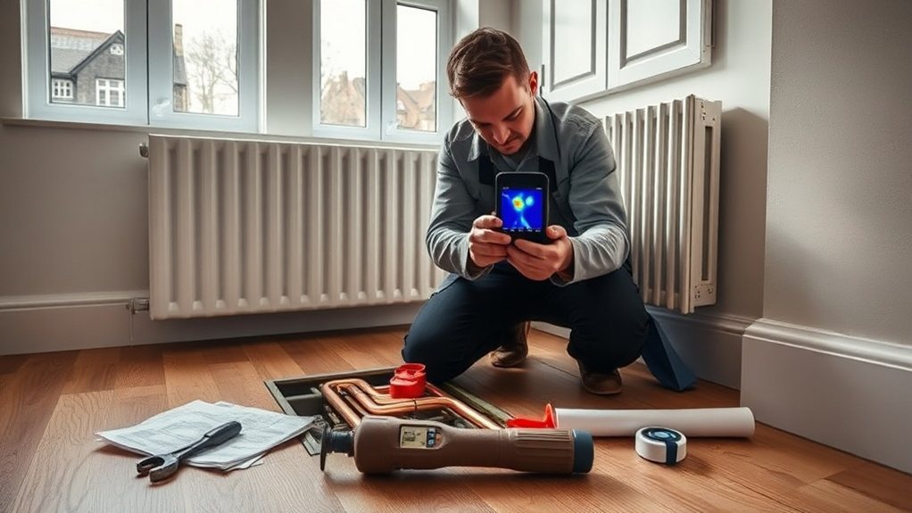 Central Heating Leak Detection Hoxton N1 in Abbey Wood