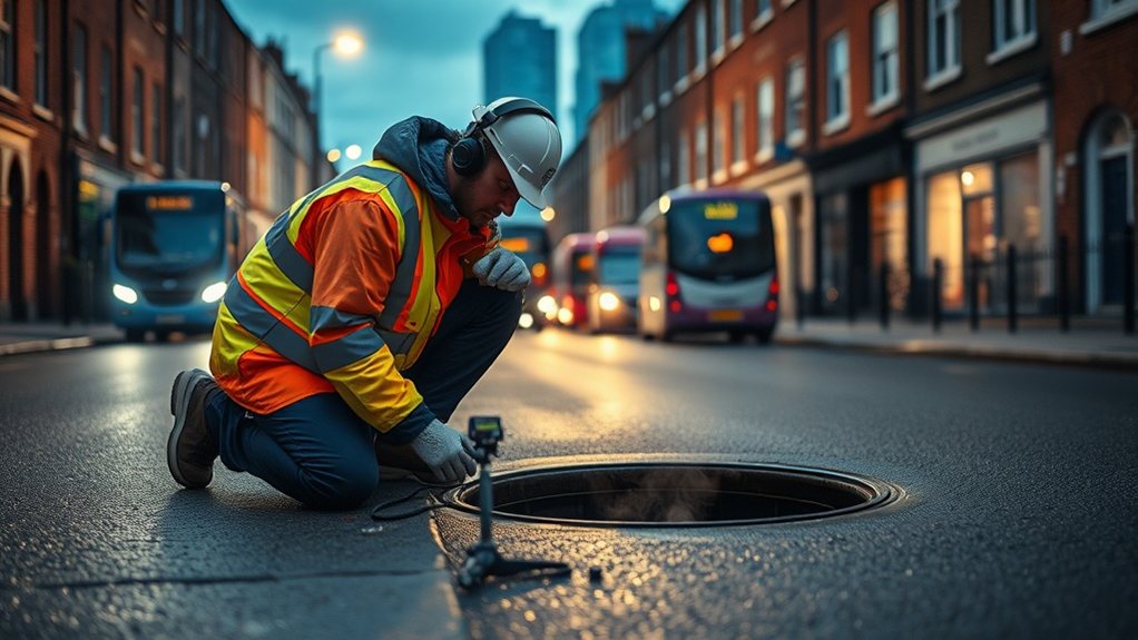 Underground Leak Detection Dalston E8 in Abbey Wood