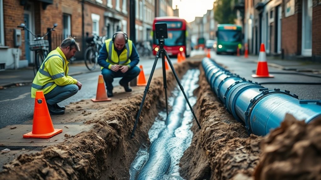 Water Main Leak Detection Hoxton N1 in Abbey Wood